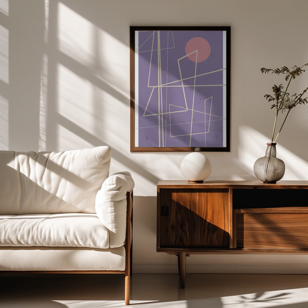 Angular Lines no 12 Poster